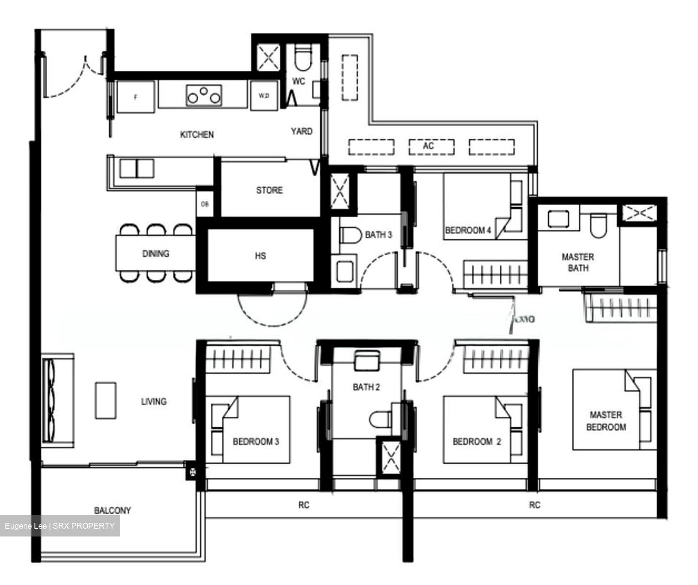 Lentor Hills Residences (D26), Apartment #564107361
